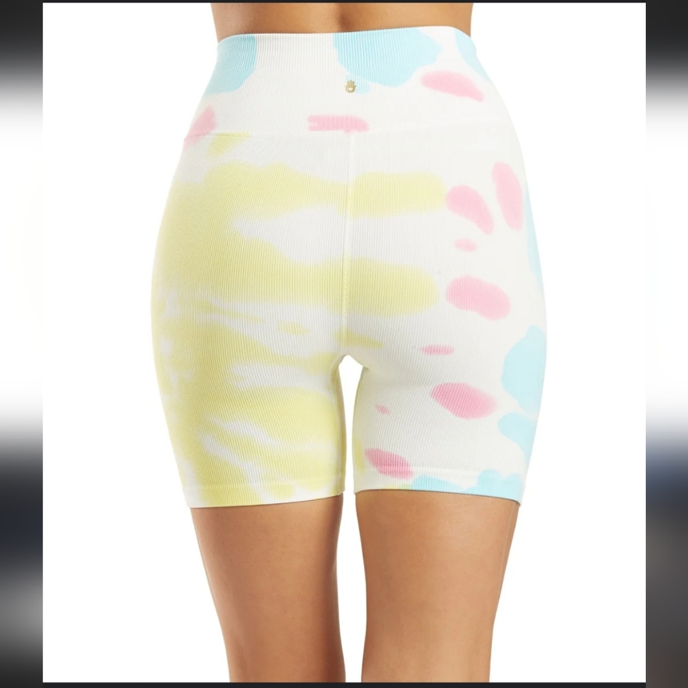 Spiritual Gangster Crop Top Bra Biker Shorts Tie Dye Set - Picture 15 of 15